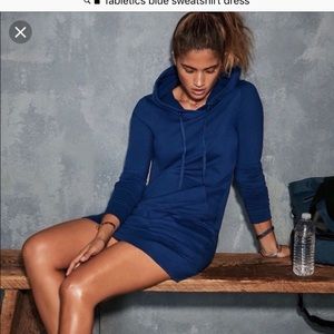 Fabletics blue sweatshirt dress